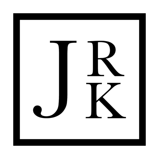 John R Kowalski favicon with the letters J, R, and K.