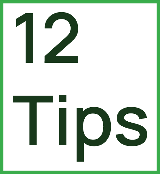 tips, 12