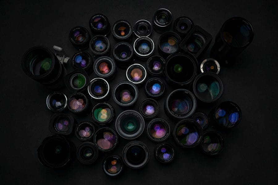 camera lens, lenses, perspective