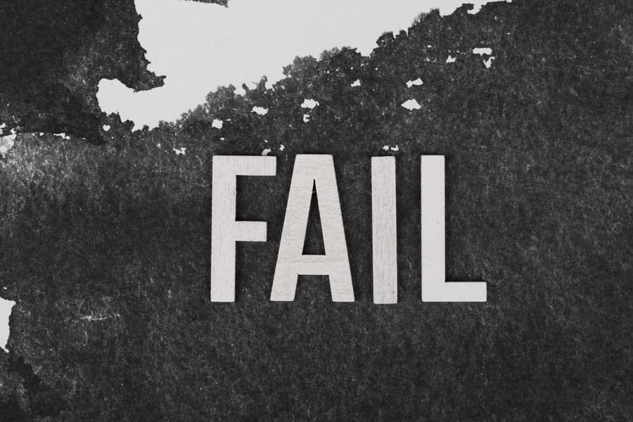 fail, failure