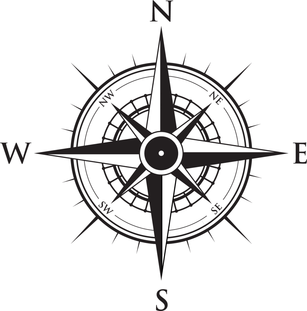 compass, direction