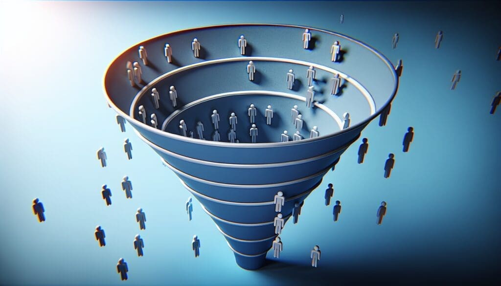 funnel, sales funnel