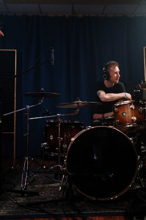 drummer, drums, studio