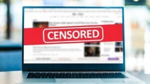 censor, censorship, censored