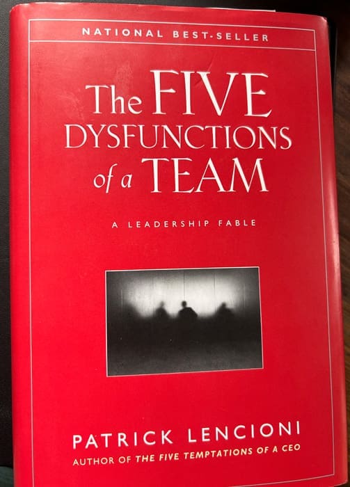 Lencioni, Five dysfunctions, team